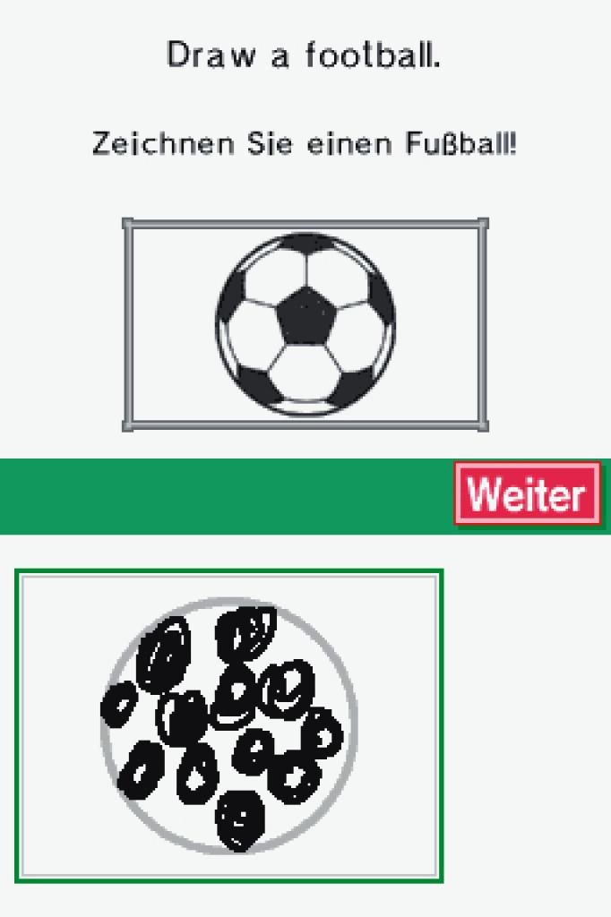 [09/11/2006] Malen nach Gehör: Zeichnen kann halt nicht jeder! BILD: N-ZONE