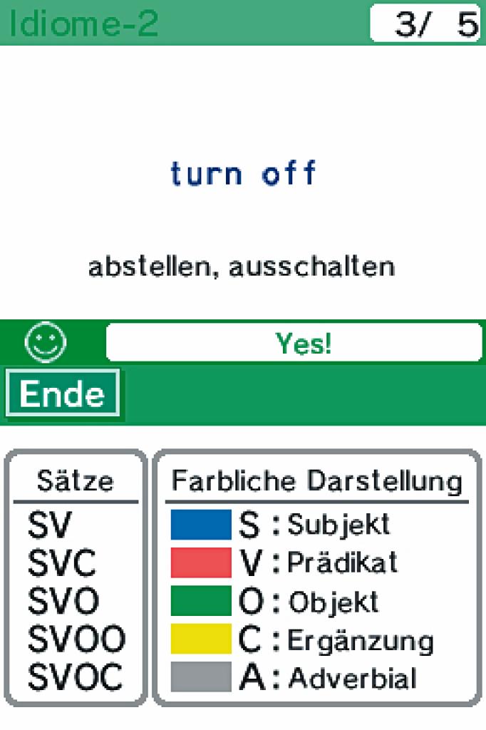 [09/11/2006] Um seinen Wortschatz aufzufrischen und die Sprache zu lernen, ist das leicht zu bedienende Programm empfehlenswert. Der spielerische Wert ist aber gering!