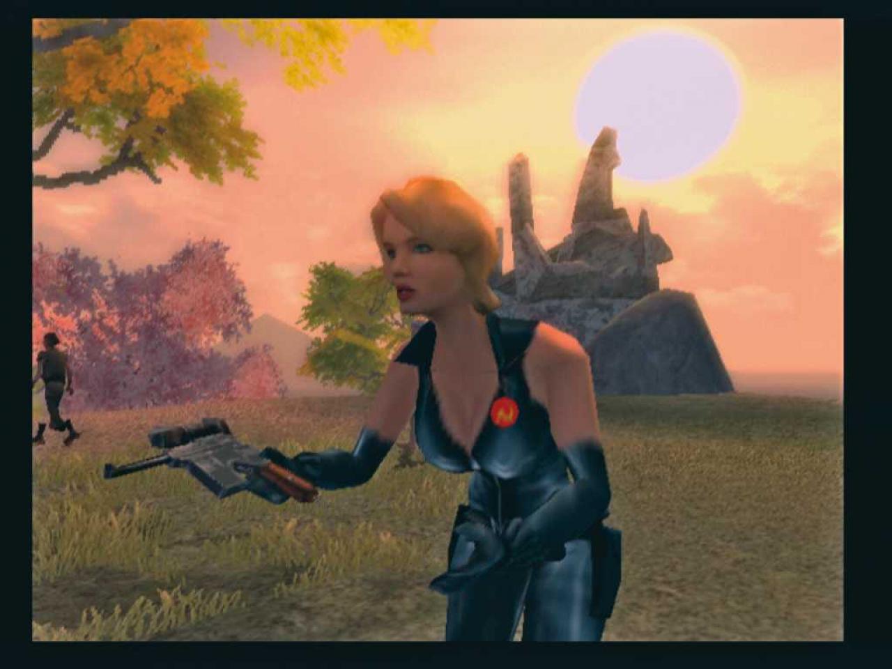 [03/11/2006] Alle Menschen sind sehr detailarm modelliert und in den Dialogszenen ziemlich hakelig animiert. BILD: PLAYZONE