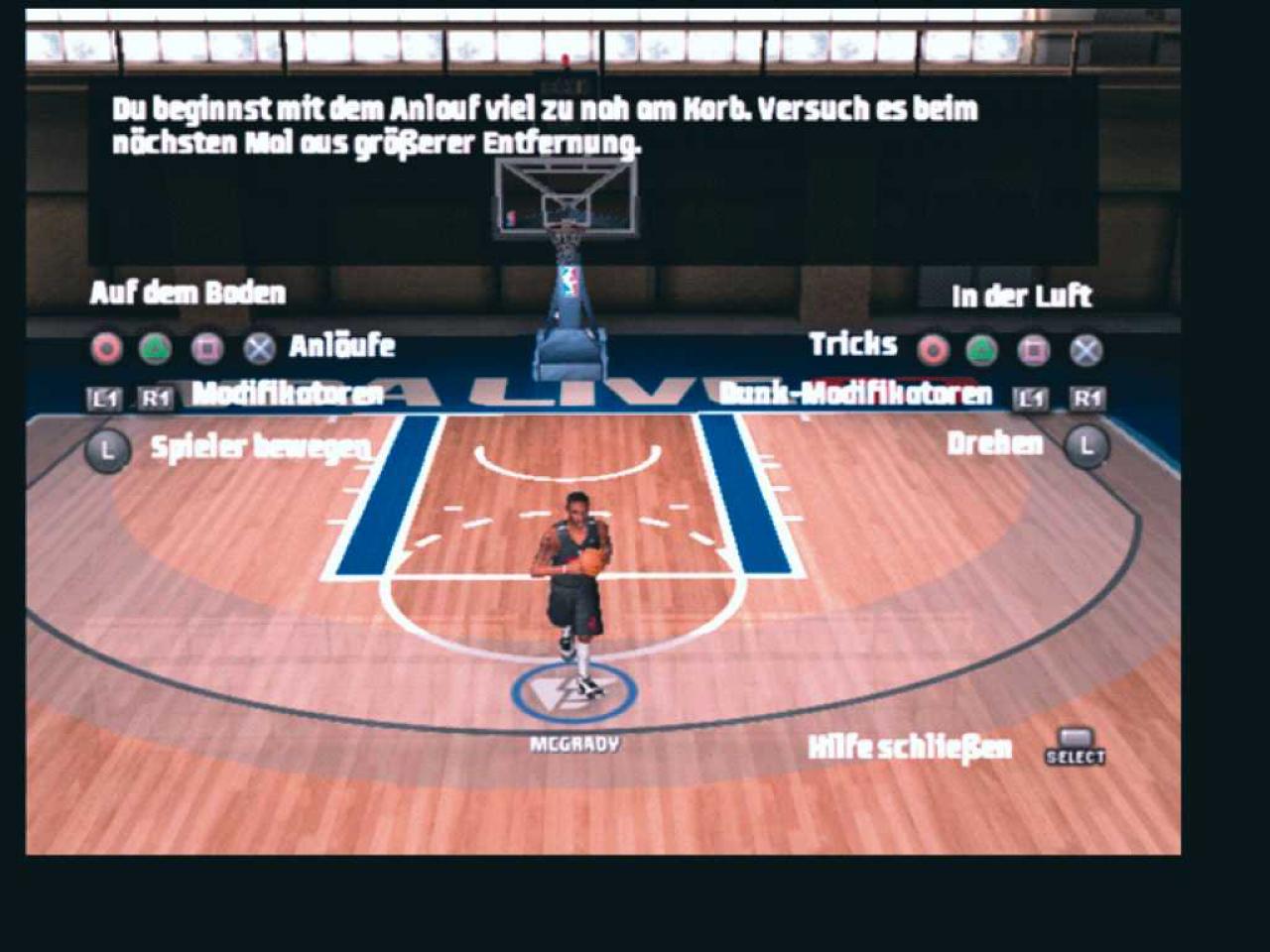 [03/11/2006] Der Spieler der Clippers setzt zum Wurf an. BILD: PLAYZONE