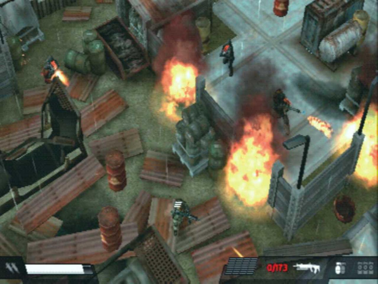 [06/11/2006] In dieser Situation geht es im wahrsten Sinne des Wortes heiß her. BILD: PLAYZONE