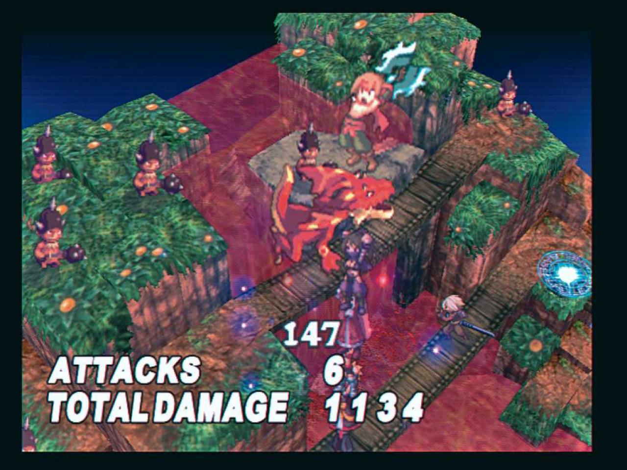 [28/11/2006] Eine neue Taktik ist, die Recken aufzutürmenund so gemeinsam attackieren zu lassen. BILD: PLAYZONE