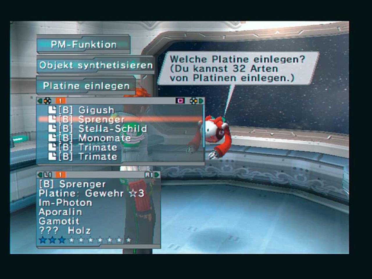 [29/11/2006] Dieser Roboter will für seine Dienste mit Platinen bestückt werden. BILD: PLAYZONE