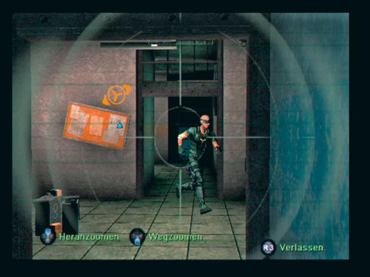 [29/11/2006] Benutzen Sie das Zielfernrohr, um sich nicht durch den Ziellaser zu verraten. BILD: PLAYZONE