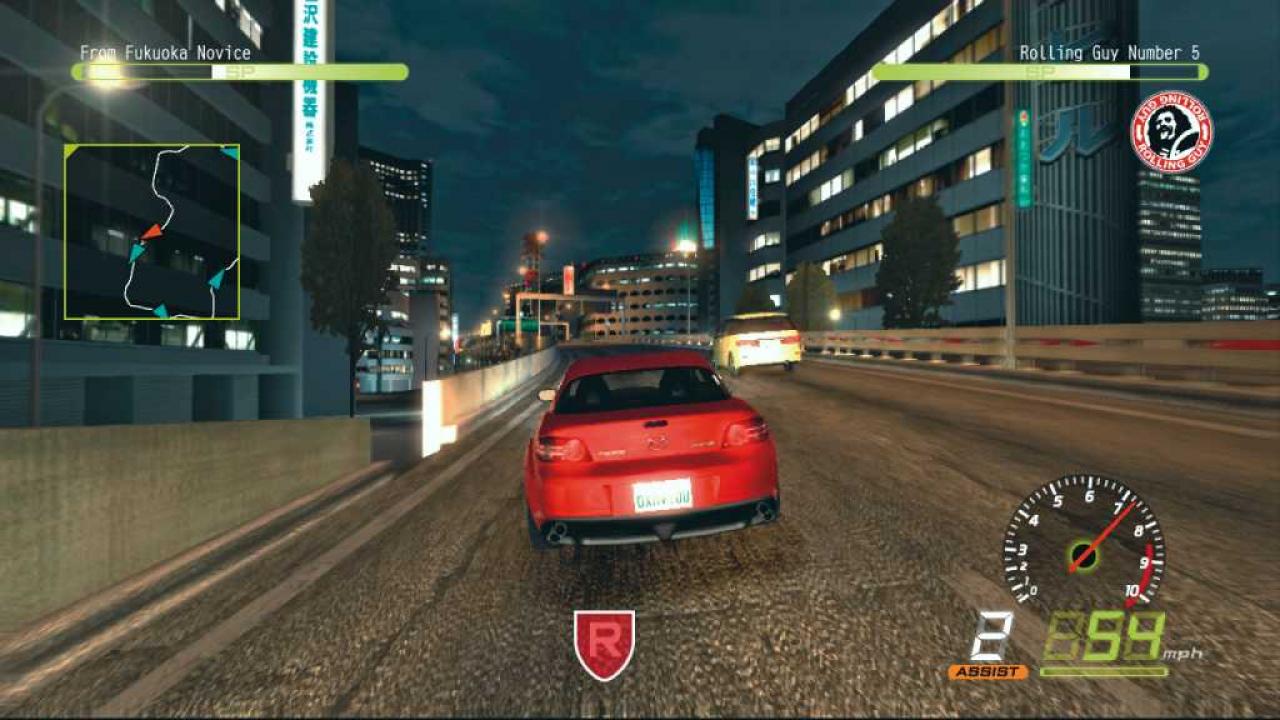 [07/11/2006] Tokio bei Nacht - mehr als Autobahnen sieht man kaum.