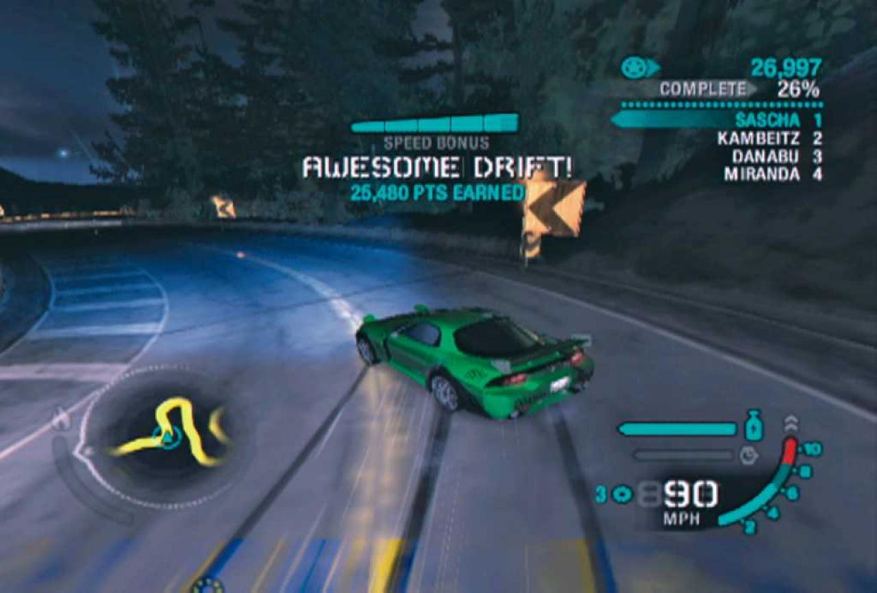 [08/12/2006] In den Canyons zu driften, ist oft lebensgefährlich. BILD: N-ZONE