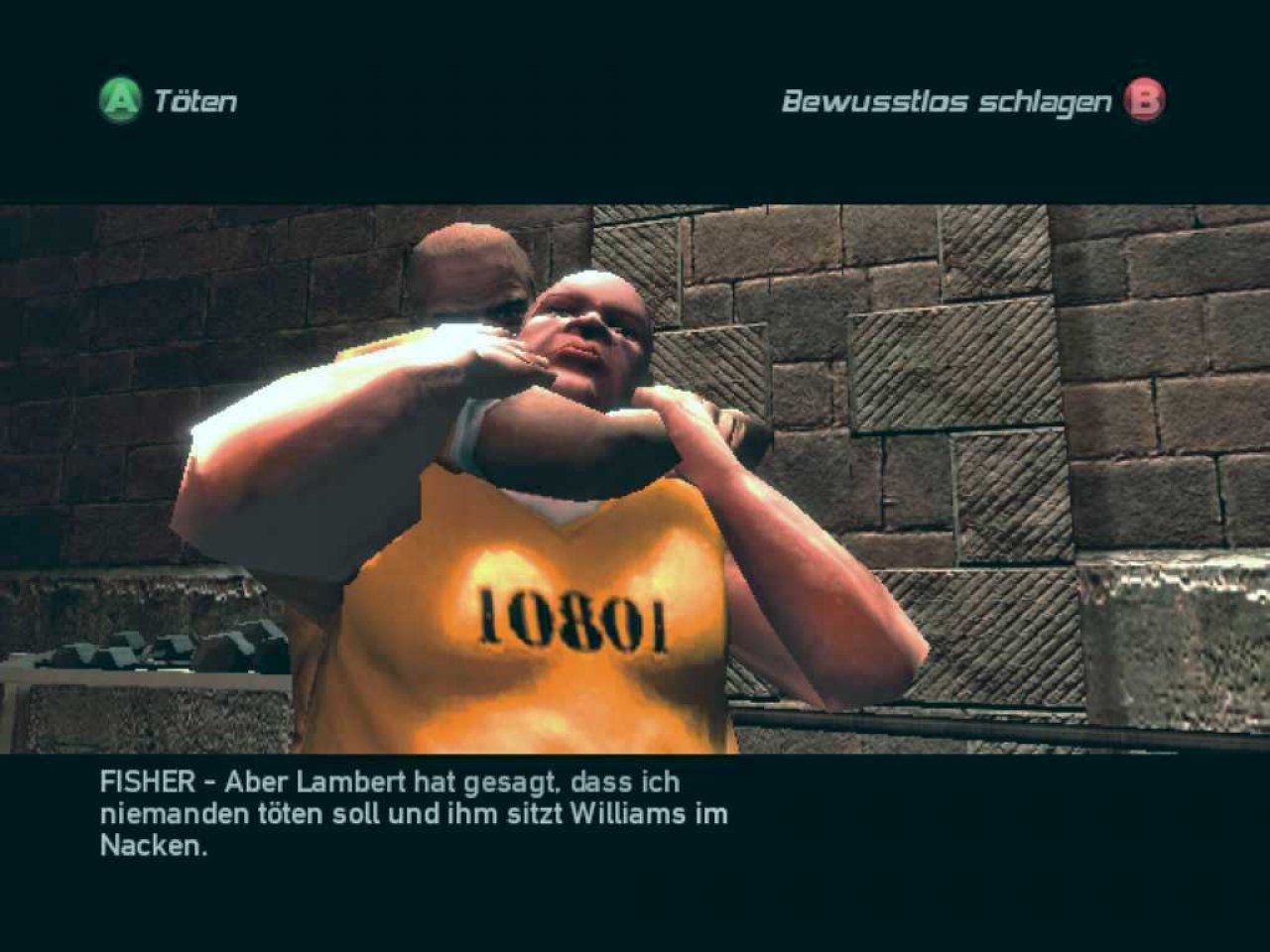 [05/12/2006] Regelmäßig stehen Sie vor schweren Entscheidungen. Soll Sam den Knacki umbringen oder bewusstlos schlagen?