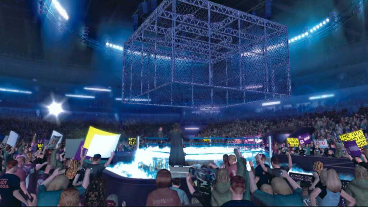 [06/12/2006] Die Einmärsche in den Ring vermitteln perfekt dieselbe Gänsehaut-Atmosphäre wie die Shows im TV.