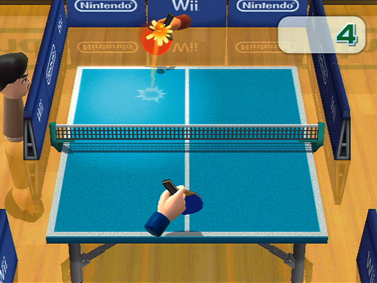 [15/01/2007] Beim Tischtennis kommt es nur auf Ballwechsel an. Selbst Pong bot da mehr Gameplay.BILD: N-ZONE