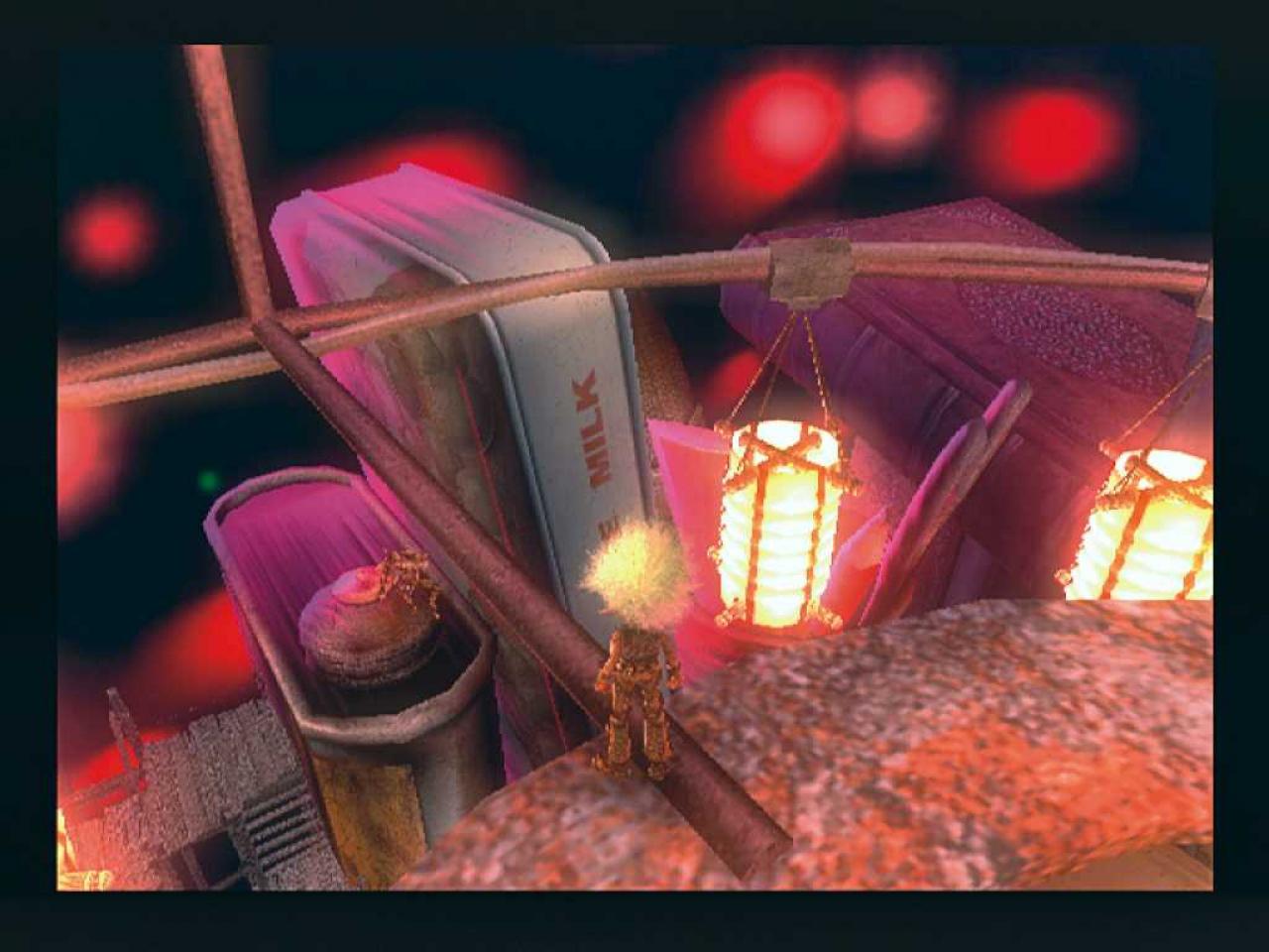 [25/01/2007] Die übersensible und ungenaue Steuerung macht einige Passagen zum Balanceakt... BILD: PLAYZONE