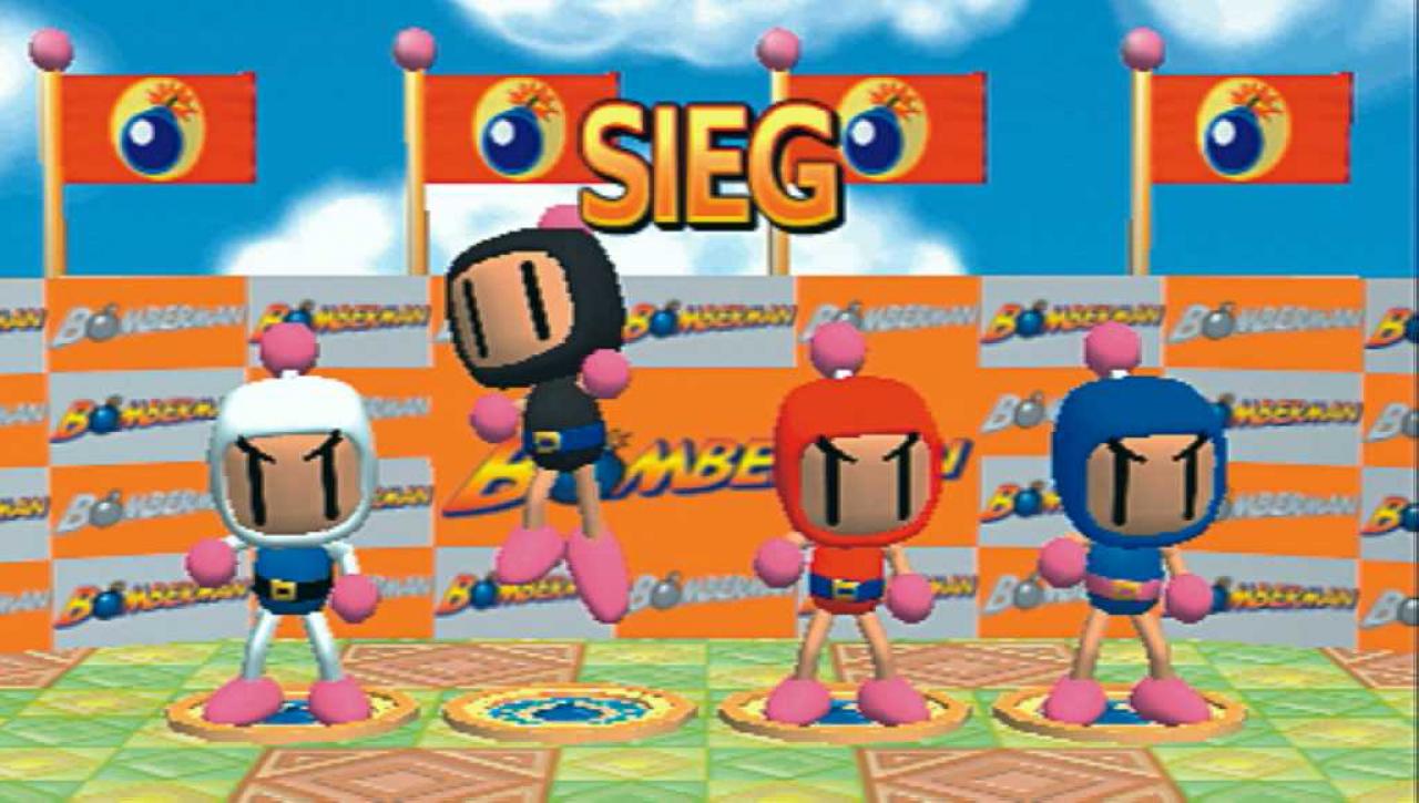 [29/01/2007] Der knuffige Bomberman-Stil hat sich seit den 80ern glücklicherweise kaum verändert. BILD: PLAYZONE