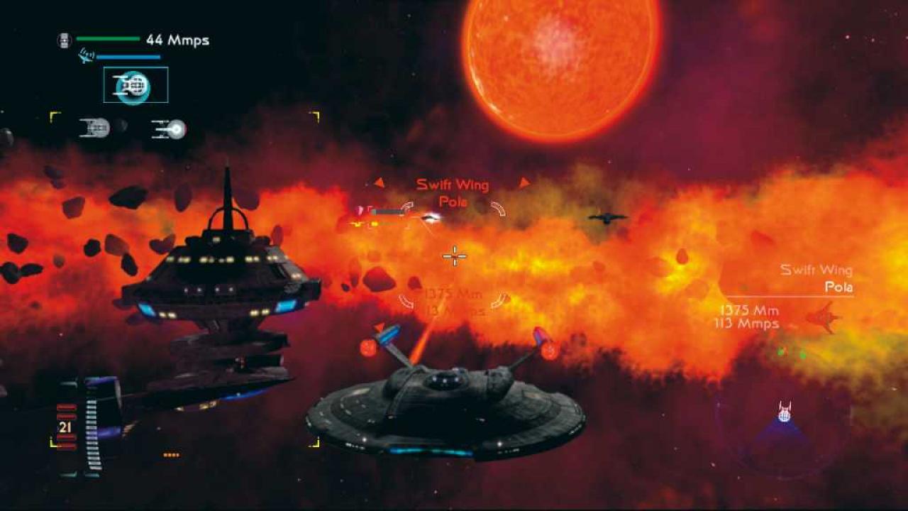 [24/01/2007] Und wenn der Gegner übermächtig ist, hilft der Phaser oder Photonen-Torpedos.