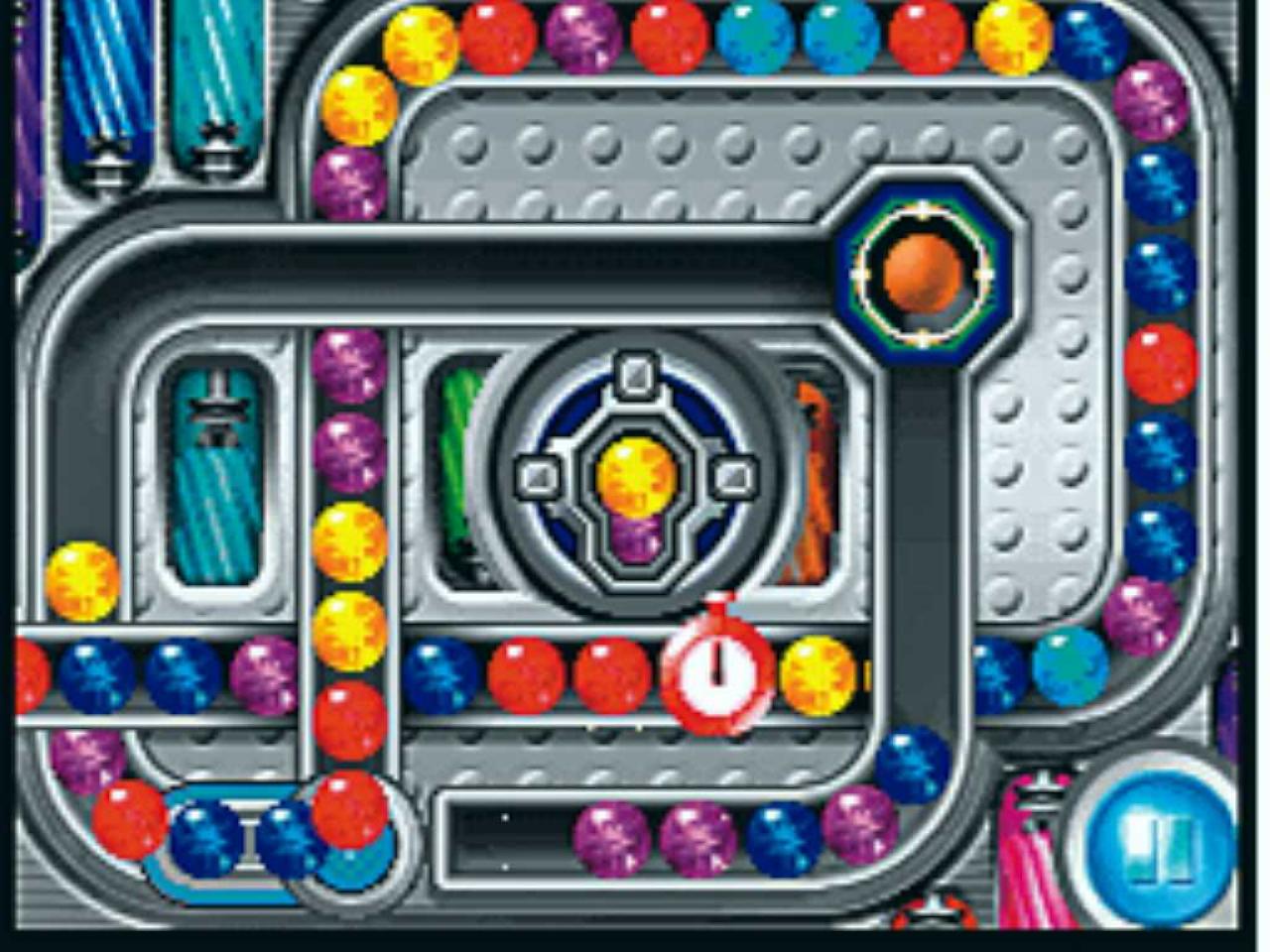 [07/02/2007] Komplizierte Rollbahnen und mehrere Kanonen sorgen für Hektik.BILD: NINTENDO
