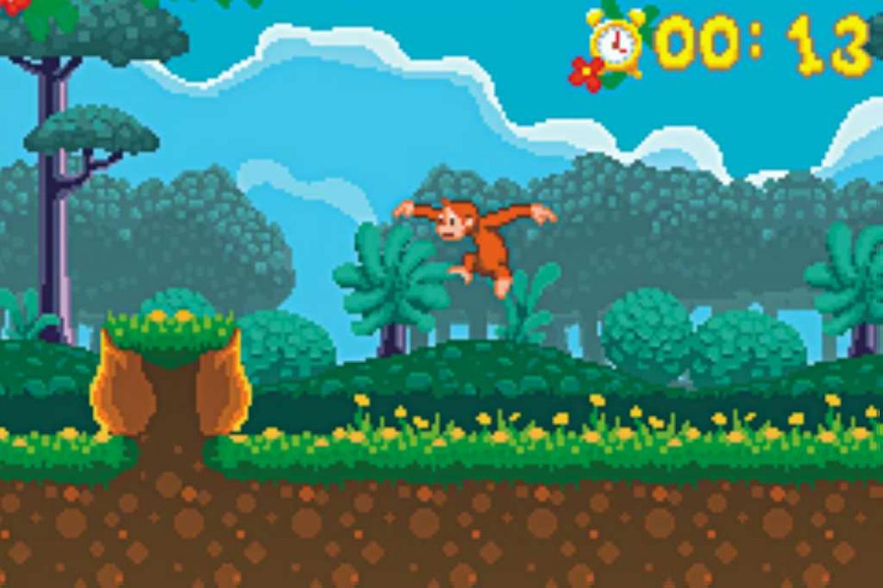 [16/02/2007] Der Dschungel erinnert an die Heimat von Donkey Kong. BILD: N-ZONE