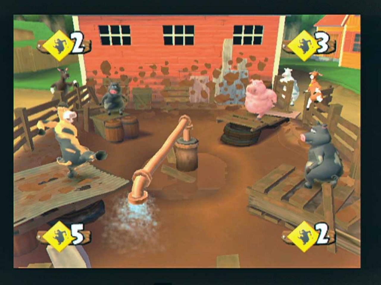 [23/03/2007] Dieses Minispiel ist dank Wii-Steuerung viel lustiger als auf dem GameCube. BILD: N-ZONE