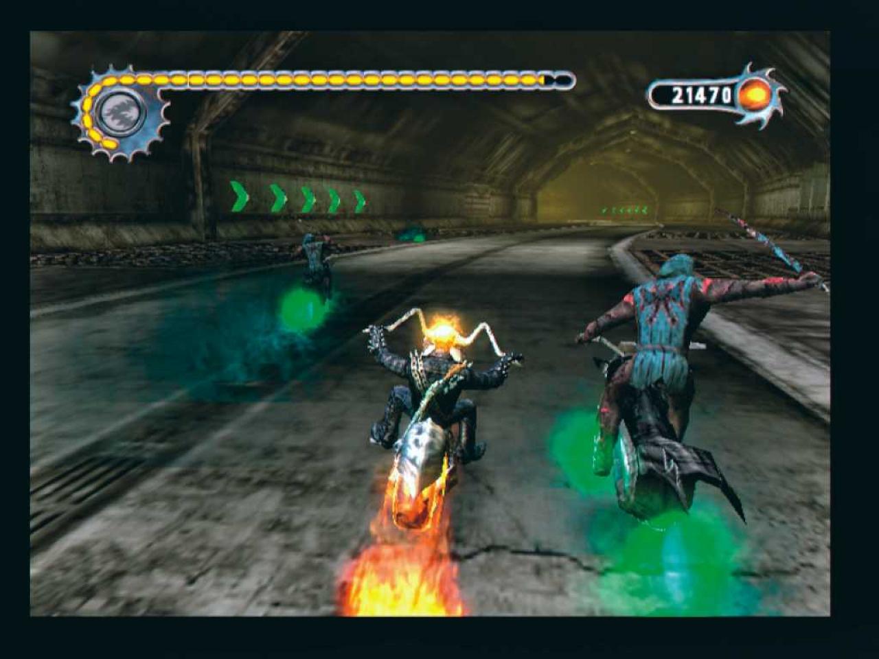 [12/03/2007] Ninjas auf Motorrädern - mehr kann ein Spiel nicht bieten! BILD: PLAYZONE