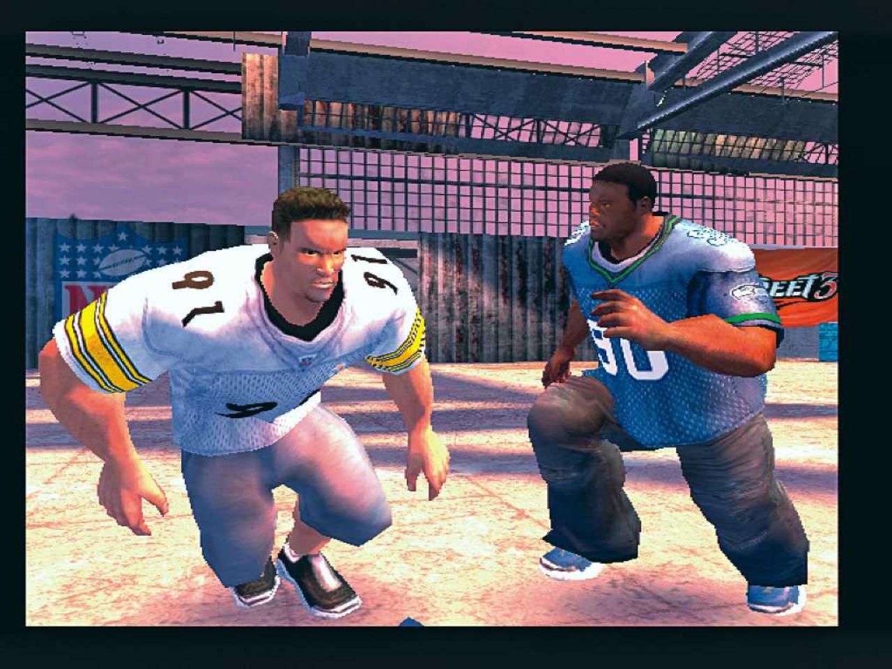 [12/03/2007] In dem kampfbetonten Männersport geht es nicht selten sehr rabiat zur Sache. Blut spritzt aber keines. BILD: PLAYZONE