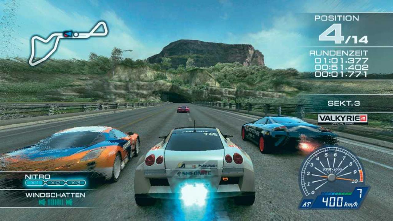 [13/03/2007] Dank dreifachem Nitro sind wir gleich auf Platz 1. BILD: PLAYZONE