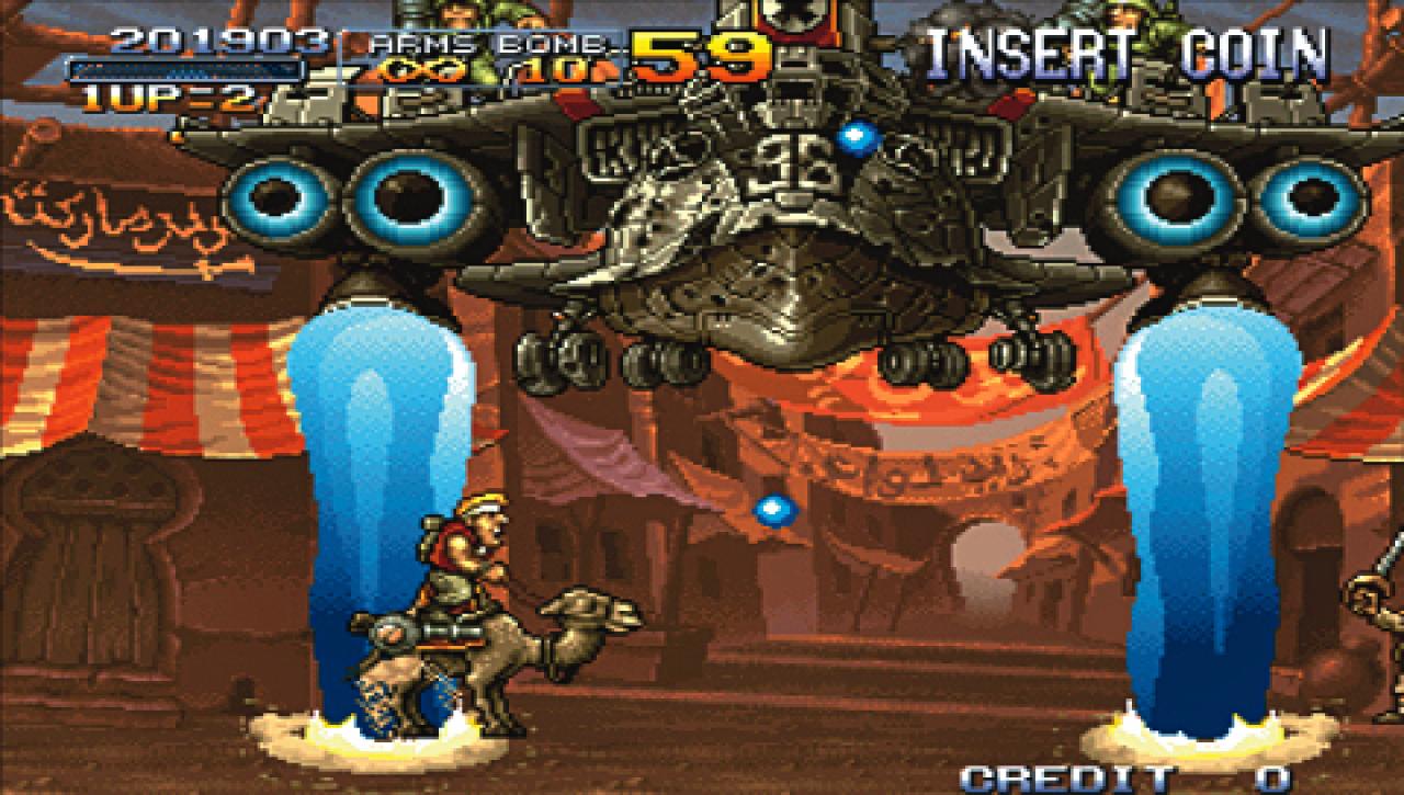[14/03/2007] Neben der 4:3- und Original-Pixel-Option kann man das Bild auch in einen 16:9-Modus zwingen. BILD: SNK PLAYMORE