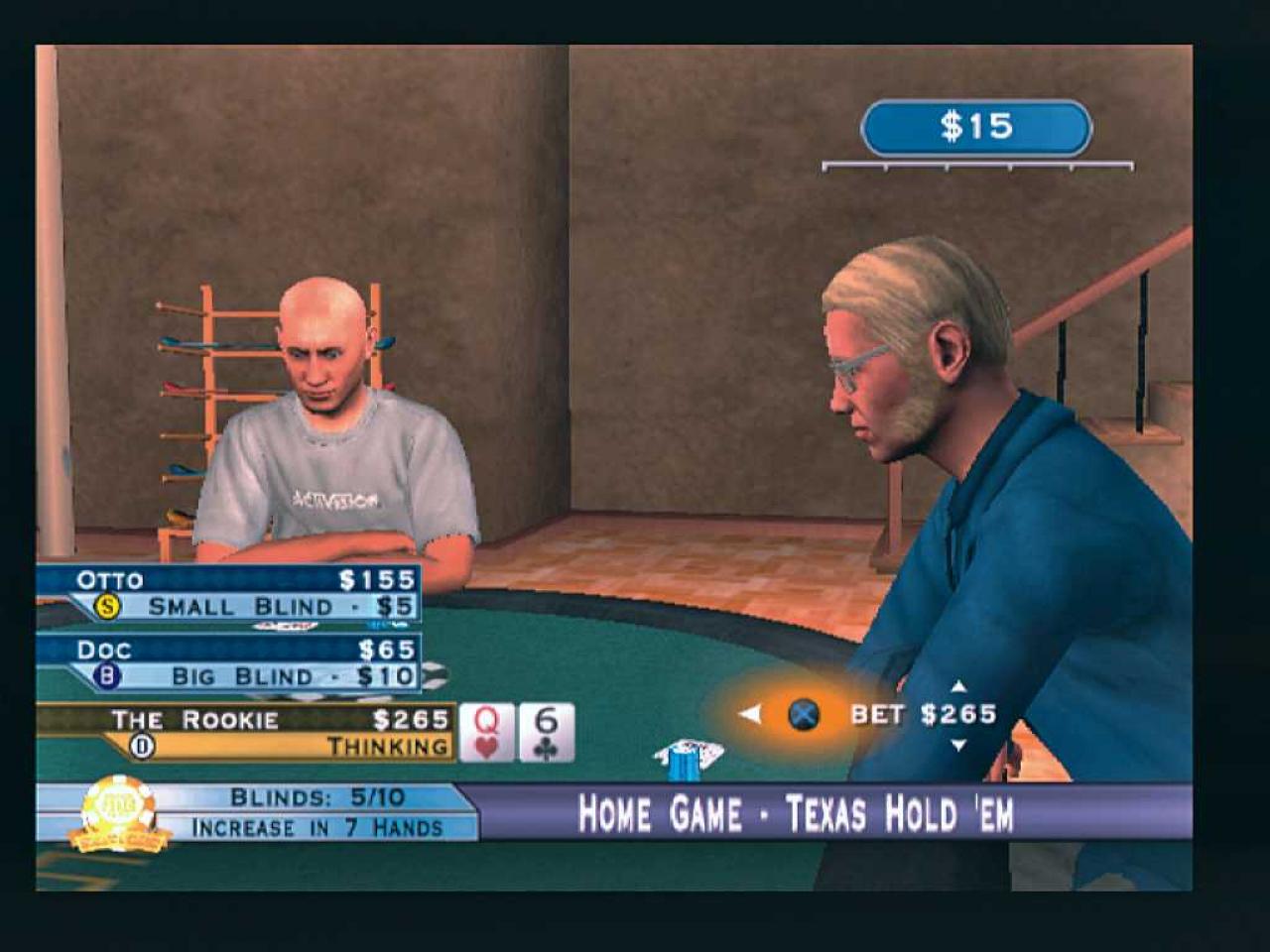 [28/03/2007] Aus den Gesichtern Ihrer Mitstreiter spricht die pure Langeweile.Nur gut, dass Sie die Spielgeschwindigkeit erhöhen können. BILD: PLAYZONE
