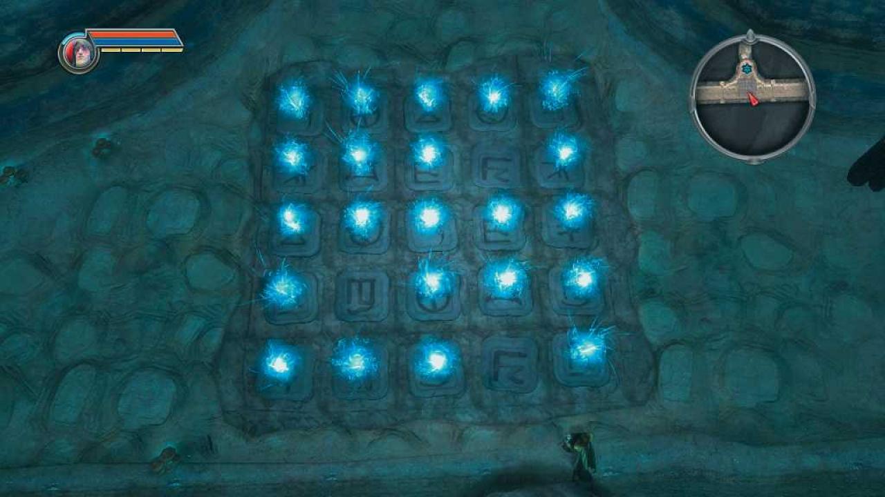 [29/03/2007] Hübsche Rätseleinlagen lockern das Spielgeschehen kurzzeitig auf. Diese sind allerdings sehr simpel gehalten. BILD: PLAYZONE