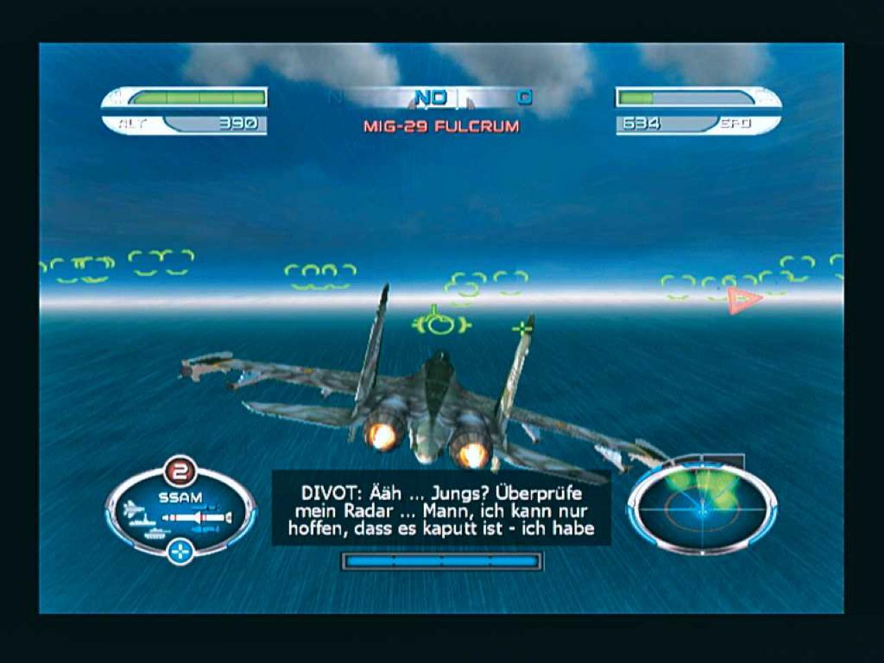[18/04/2007] In einigen Momenten erreicht Heatseeker atmosphärische Höhepunkte. BILD: N-ZONE