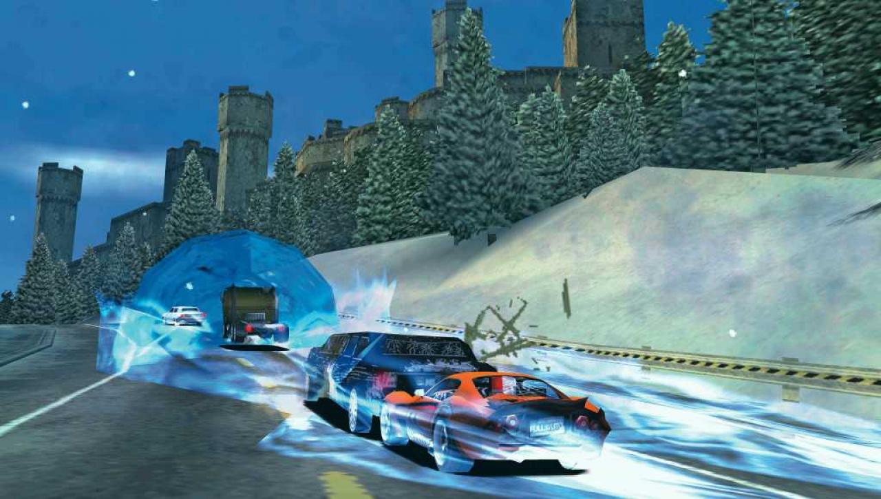 [27/04/2007] Die Waffen dürfenSie auf der PSP nun auch seitlich montieren. BILD: SEGA