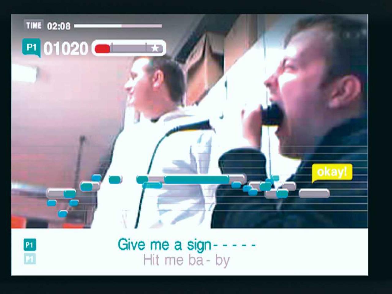 [27/04/2007] Die PLAYZONE-internen SingStar-Partys bewegen sich jenseits von Gut und Böse. BILD: PLAYZONE