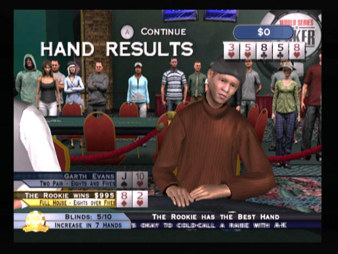 [25/04/2007] GEWONNEN Es ist zwar viel Strategie, aber ein Full House auf dem Turn ist natürlich auch Glückssache.