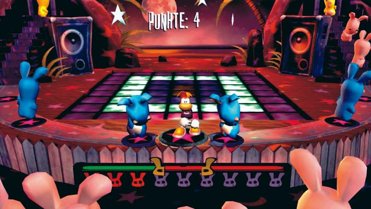 [25/04/2007] Wenn Rayman mit den Hasen zur Musik abzappelt , bleibt kein Auge trocken. 