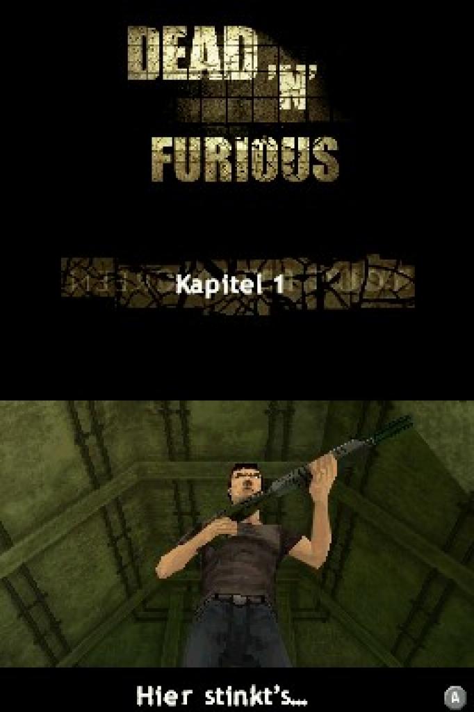 [09/05/2007] Euer Spieler klopft passend zur ausweglosen Situation lockere Sprüche.Bild: N-ZONE