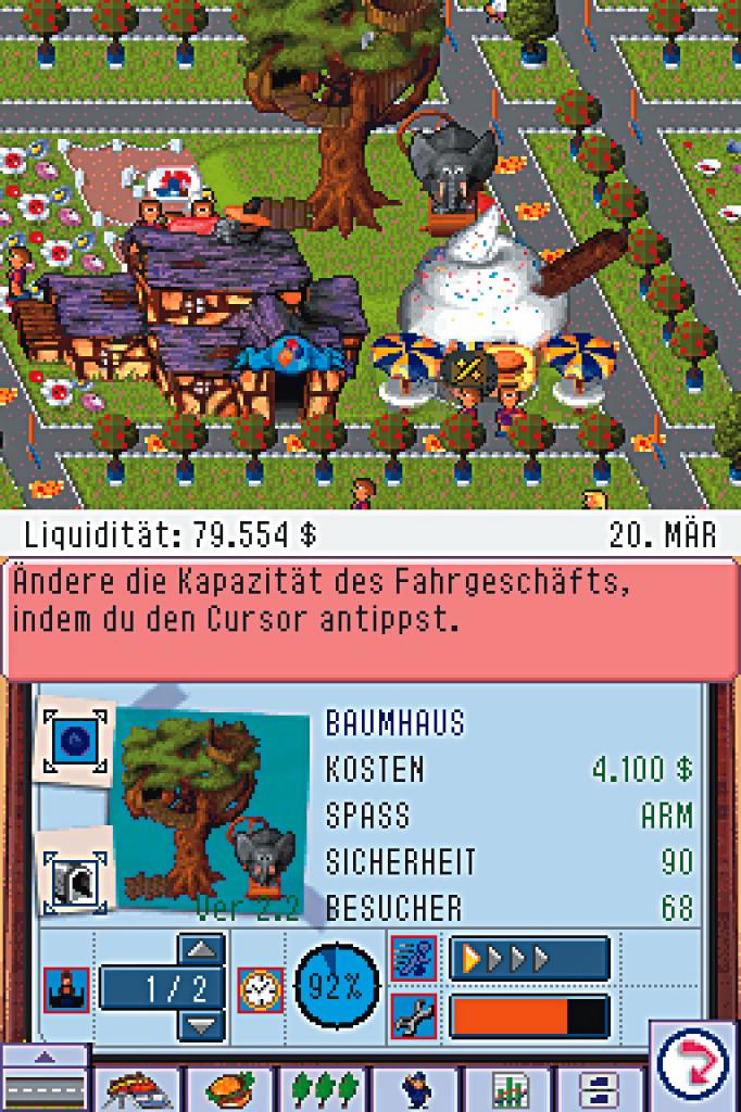[24/05/2007] Jede Attraktion verfügt über eine Unmenge an Modifikationsmöglichkeiten.BILD: N-ZONE