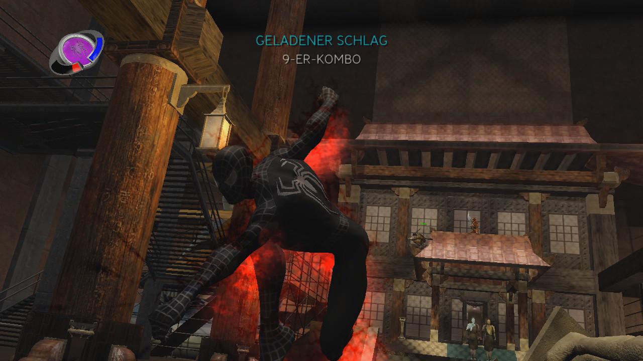 [22/05/2007] IN RAGE Im schwarzen Kostüm kann Spidey in Raserei geraten - und wird noch brutaler. BILD: PLAYZONE
