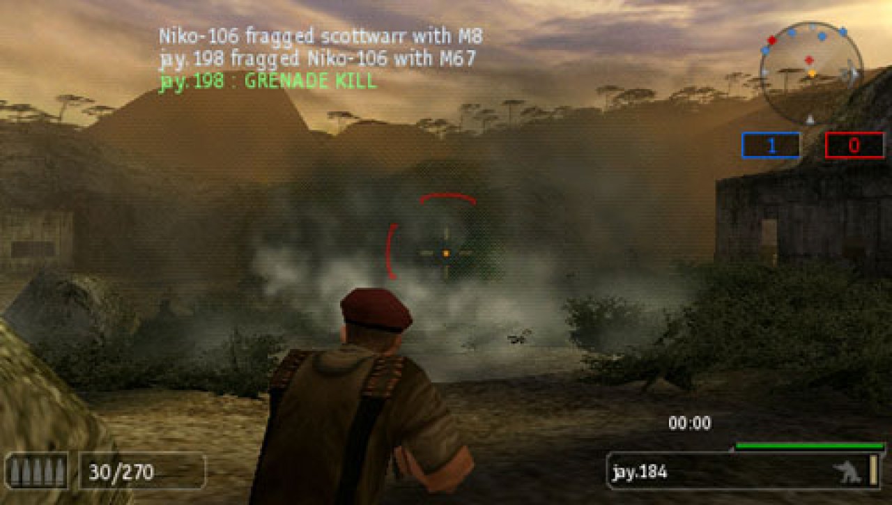 [21/05/2007] ONLINE-KRIEG Dank zahlreicher Spielmodi dürfen Sie sich Online und via Ad-hoc gegen bis zu 15 Mitspieler behaupten.Quelle: Sony