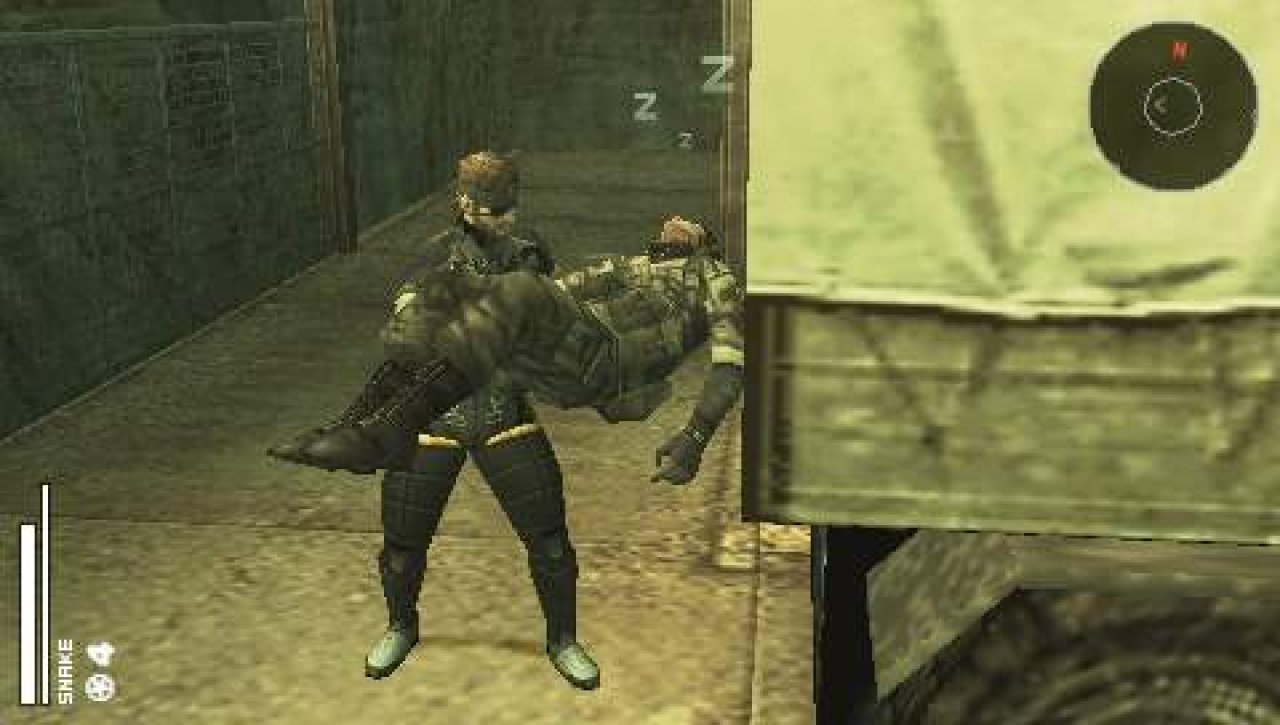 [19/06/2007] ÜBERREDET! So leicht können Sie andere von Ihrer Sache überzeugen: einfach umhauen und gefangen nehmen. BILD: KONAMI
