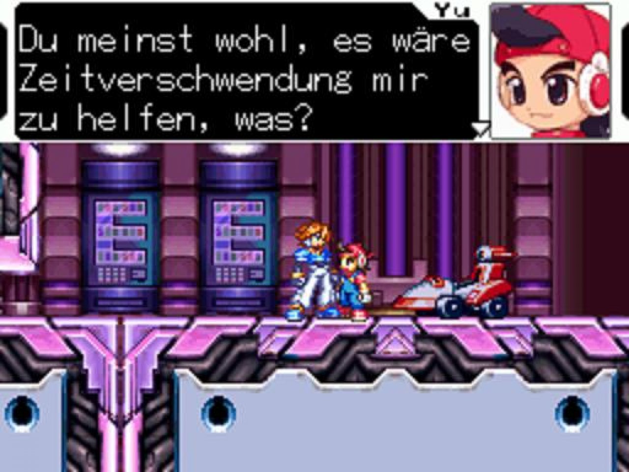 [29/06/2007] Legt ihr die Rüstung ab, erkennen die Passanten in euch keine Gefahr und brabbeln heiter drauf los.