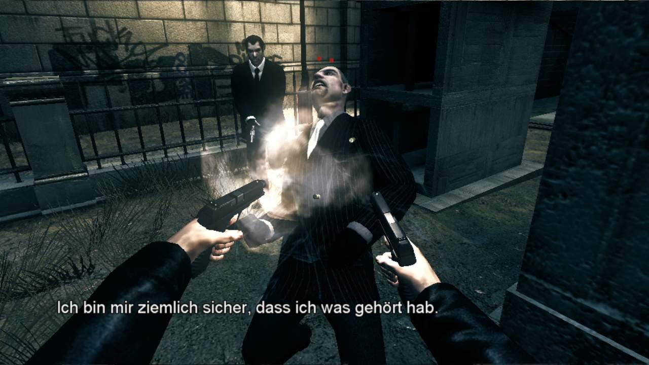 [23/07/2007] KEIN PARDON Tja, diese Erkenntnis kommt für den Mafioso viel zu spät. BILD: PLAYZONE