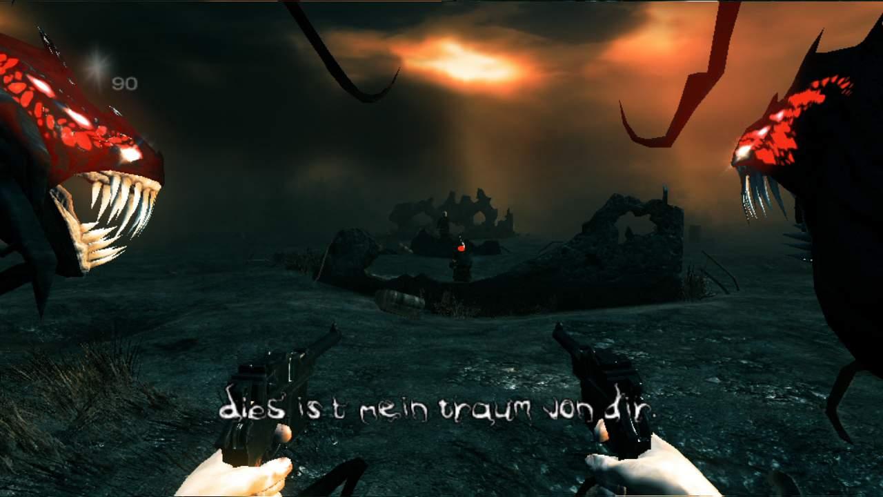 [23/07/2007] THE DARKNESS SPRICHT Mike Patton zischt Ihnen das gesamte Spiel über unbehagliche Worte ins Ohr. BILD: PLAYZONE