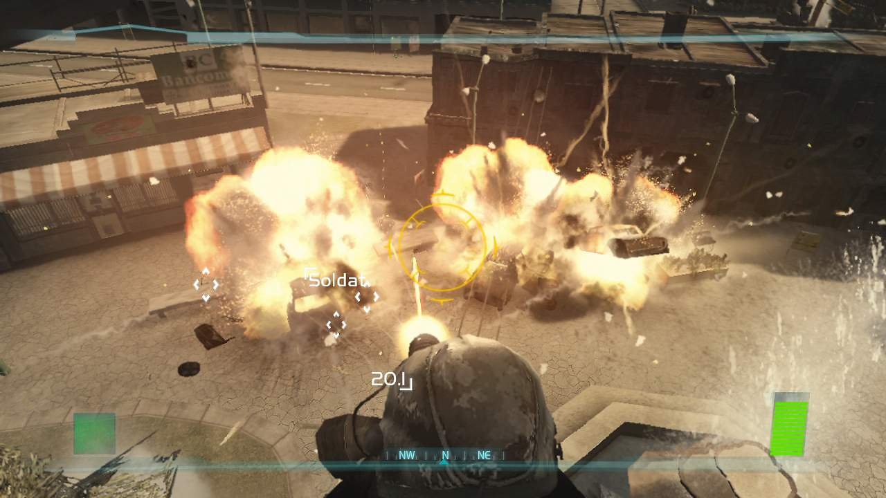 [29/08/2007] BESTER HOLLYWOOD-STIL Wenn in GRAW 2 etwas in die Luft geht, dann mit ordentlich Wumms. Geil! Bild: PLAYZONE