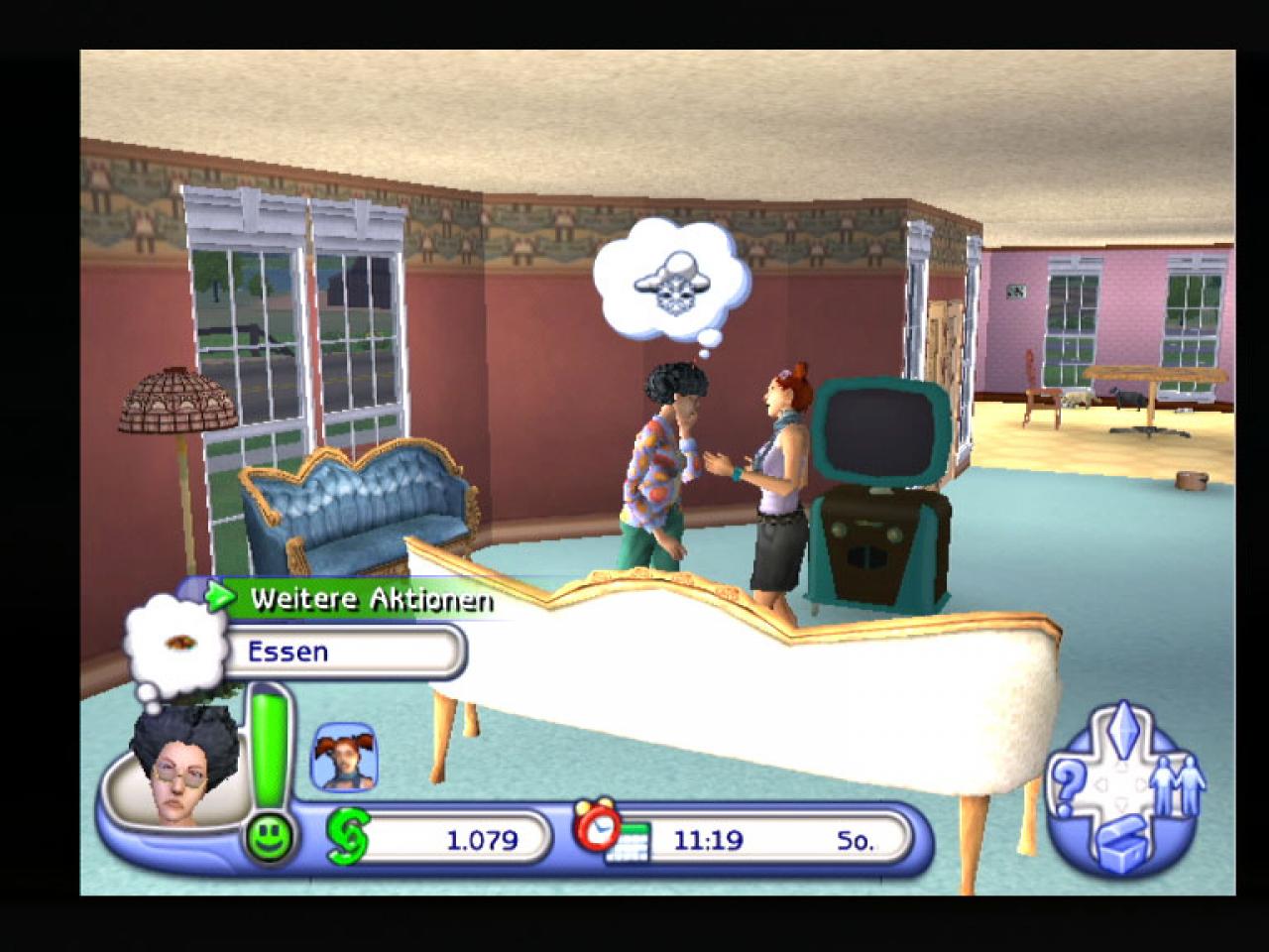 [03/08/2007] TRATSCH Kommunikation mit anderen Sims ist wichtig, um eure Attribute zu verbessern.