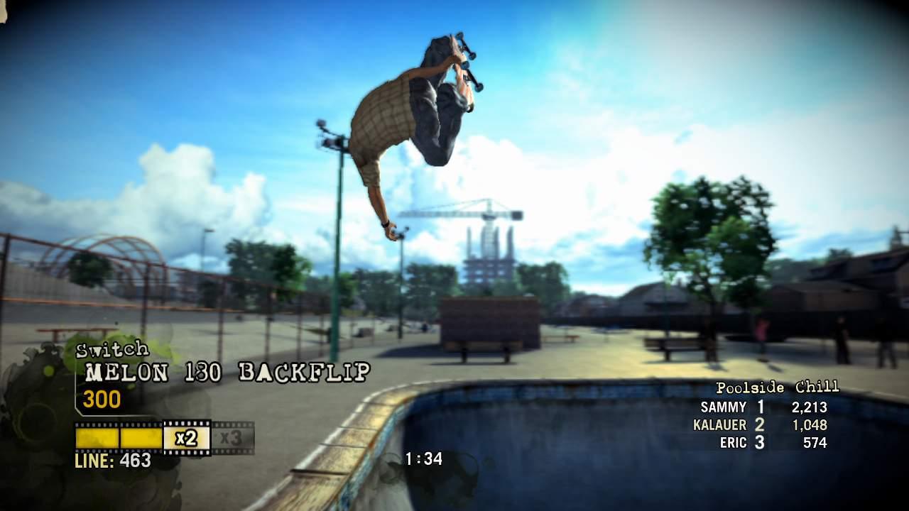 [28/09/2007] HALF-PIPE-GOTT Der Skater kann von vorne herein jeden Trick und auch überall hin. Sie selbst sind es der üben muss, um solche fetten Tricks hinzukriegen. 