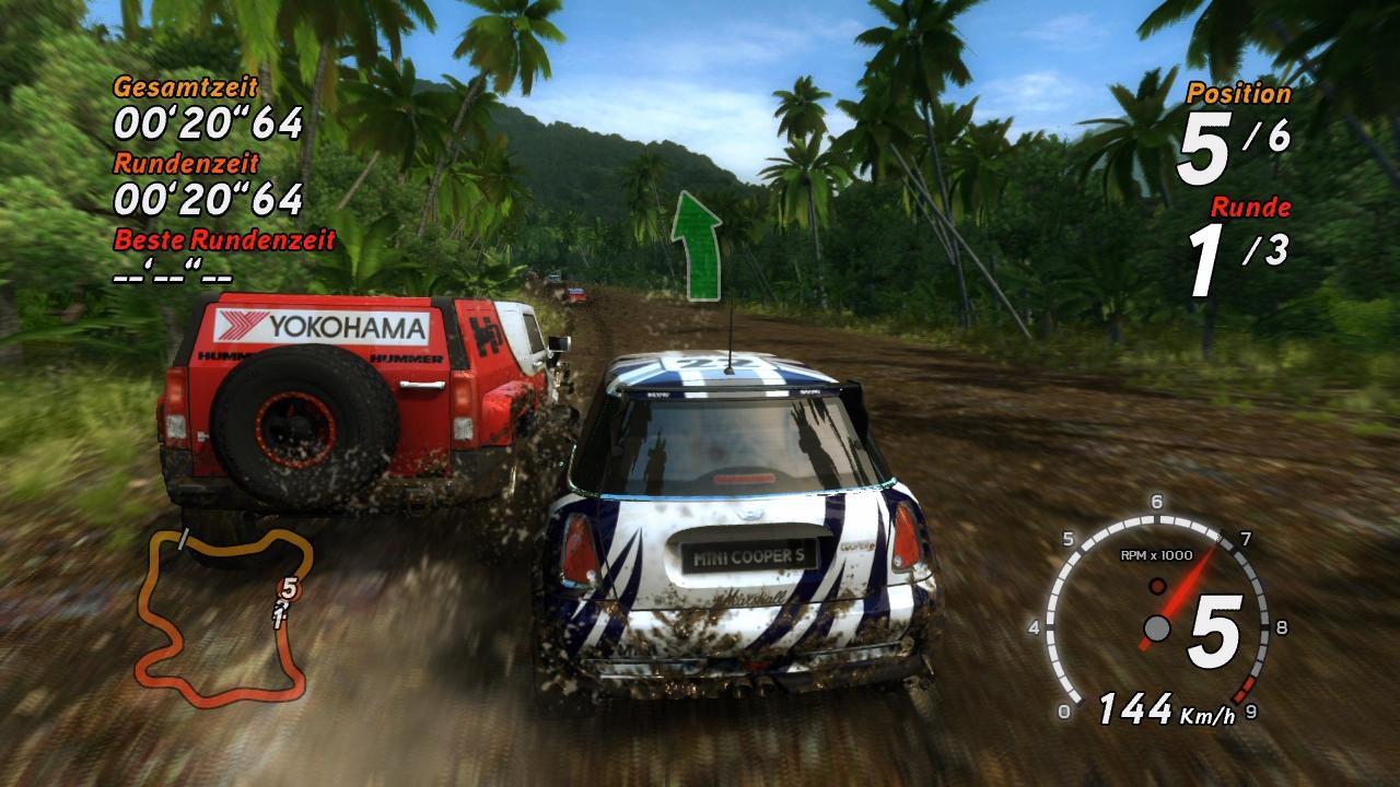 [27/09/2007] BONUSAUTOS Manche Fahrzeuge wie Mini und Hummer sind nur außerhalb der Meisterschaft spielbar.