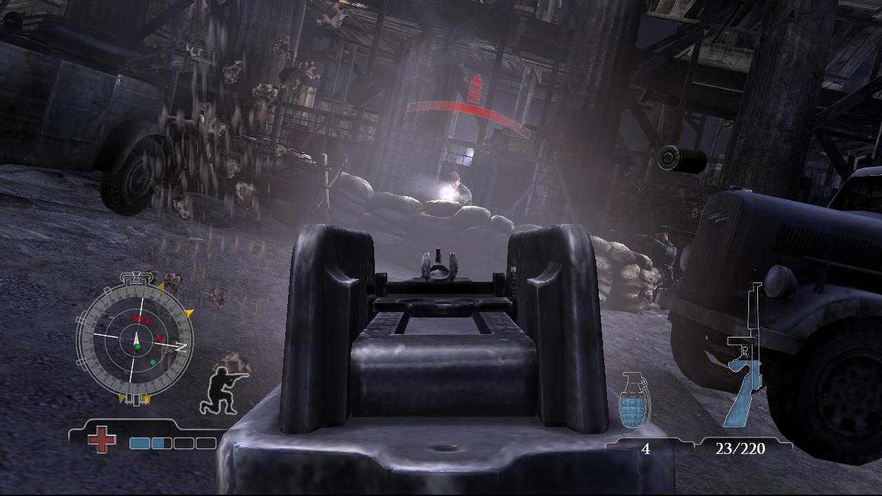 [17/09/2007] Das Lehnen-Feature ist eine Bereicherung für das Gameplay, selbst wenn Sie nicht mehr mit gezogener Waffe strafen können.