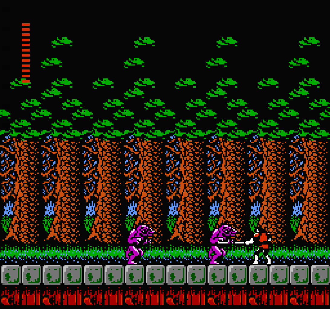 [19/10/2007] Manche Spiele sind extrem schwer wegen ihrer Feinde, andere aufgrund ihrer Sprungpassage. Castlevania II: Simon's Quest hatte beides und zusätzlich noch eine Reihe von wirklich kryptischen Rätseln. Welcher normale Mensch kommt auf die Idee, sich mit einem roten Kristall vor eine Wand zu knien und dort 10 Sekunden auf einen Wirbelwind zu warten, der einen in den nächsten Abschnitt bringt. Um dieses Rätsel zu lösen brauchte man entweder sehr viel Zeit und Geduld, oder die damals aktuellste Ausgabe des Nintendo Power-Magazins.