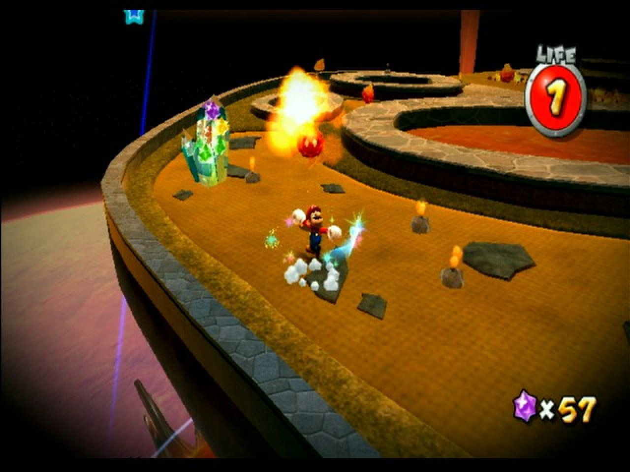 [14/11/2007] Super Mario Galaxy - Wii: Der Klempner in der Galaxie ... Endlich ein würdiger Super Mario 64-Nachfolger