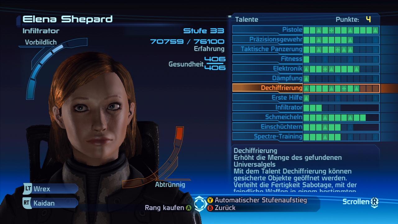 [19/11/2007] Bei einem Level-Up investieren Sie Punkte in einzelne Fähigkeiten.