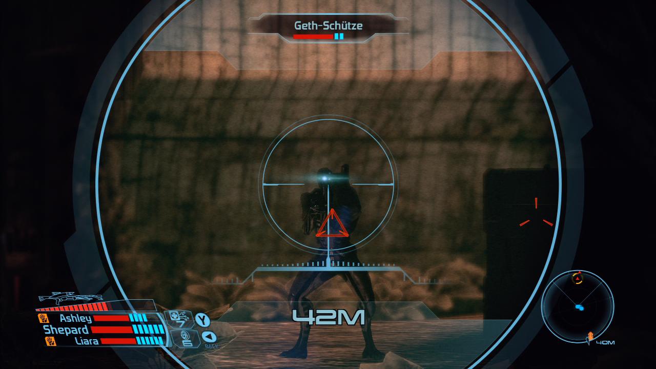 [19/11/2007] Auch bei Mass Effect darf man die Sniper-Sau mimen