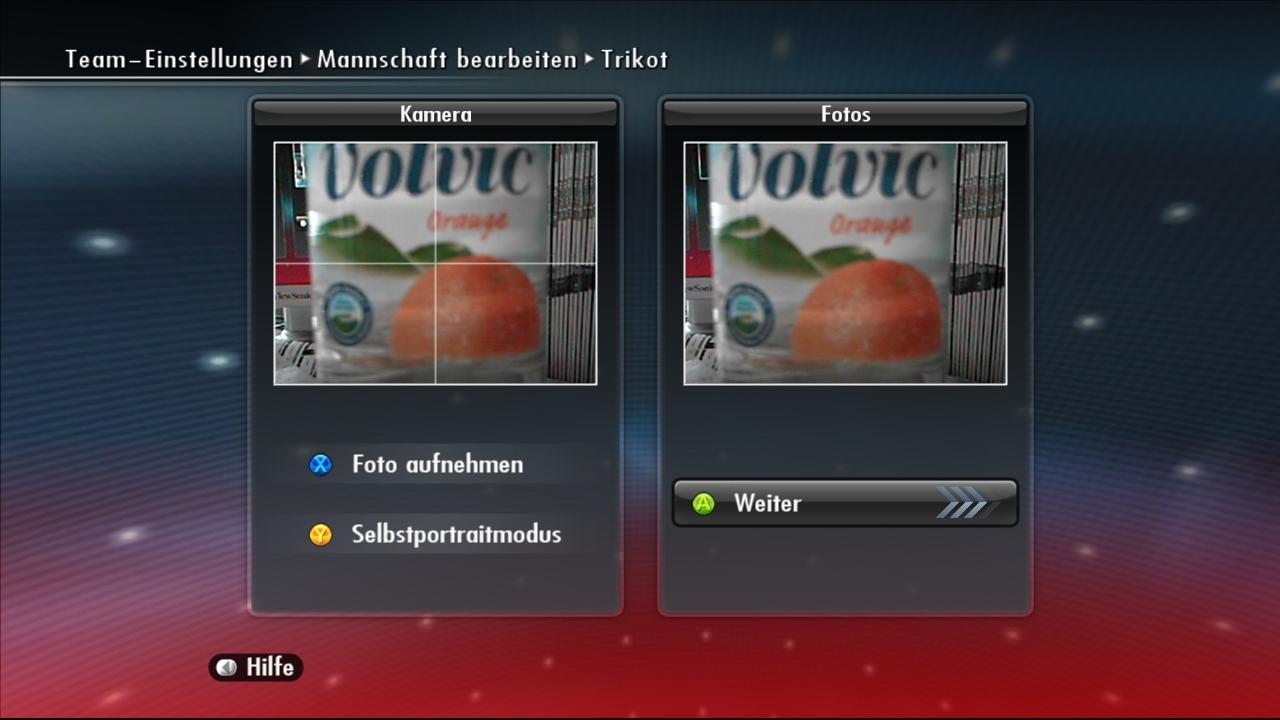[12/11/2007] Im Handumdrehen können Sie mit der Xbox-Live-Vision-Kamera ein Motiv aufnehmen.