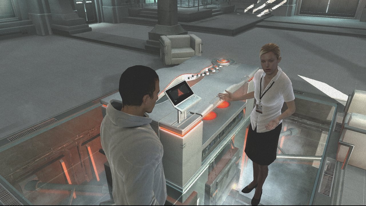 [13/11/2007] Desmond Miles im Gespräch mit Lucy Stillman.