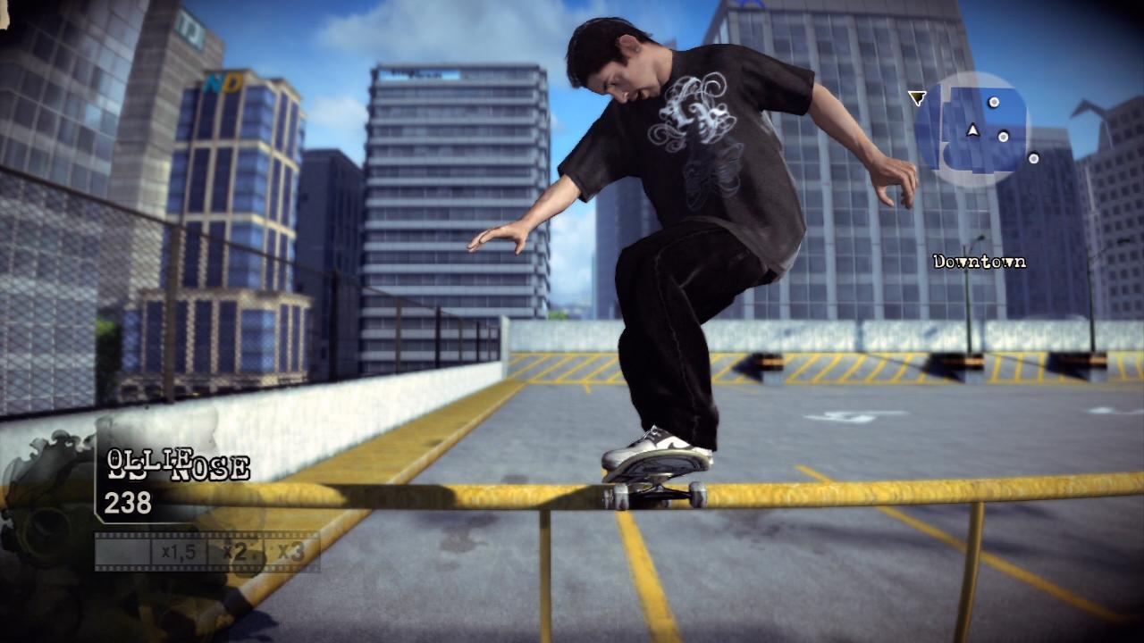 [12/11/2007] Auch mit bekannten Profis wie P. Rod dürfen Sie im Free-Skate-Modus durch die Gegend rollen.